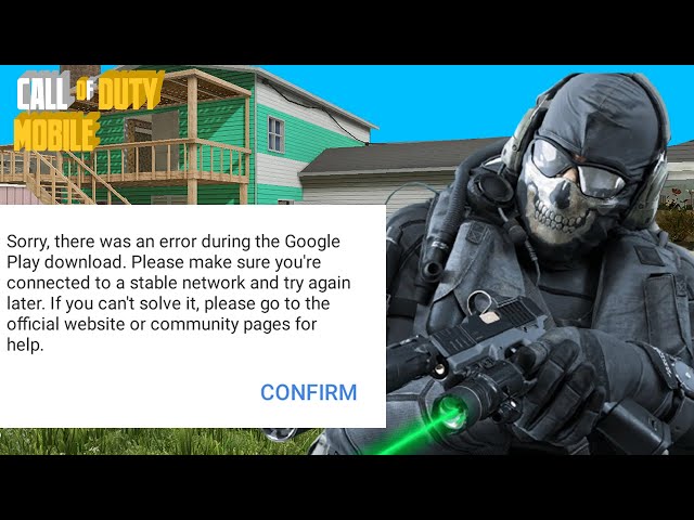 Fix Call of Duty Mobile Google Play Download Error | COD Mobile Not Working