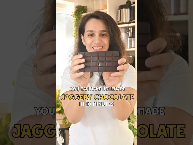 Homemade Jaggery Chocolate #asmrfood #recipe #veganrecipies #chocolate #homemade #eathealthy