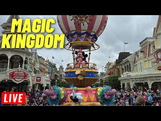 🔴 LIVE: Magic Kingdom Thursday for rides, shows, parades at Walt Disney World 1/30/25