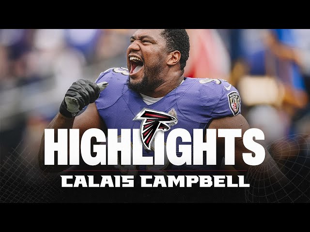 Calais Campbell's top career highlights | Welcome to Atlanta | Falcons Free Agency 2023