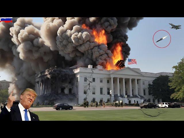 January 23! The US presidential palace in Washington was bombarded by Russian stealth jets!