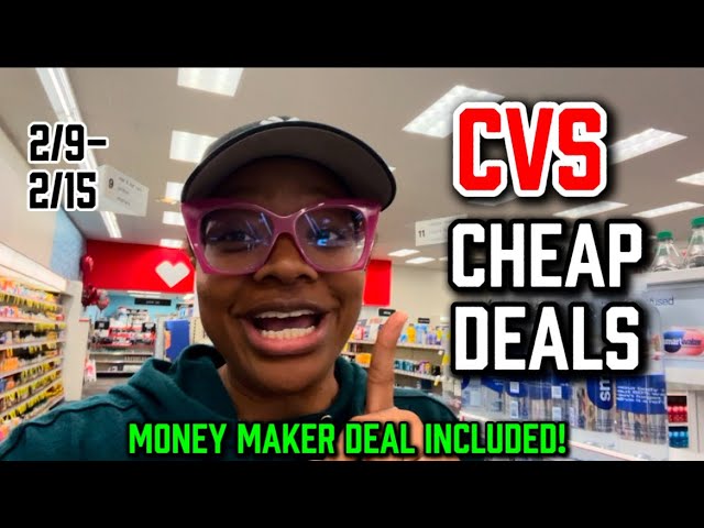 CVS Best CHEAP Deals 2/9-2/15 + Online Moneymaker Deal