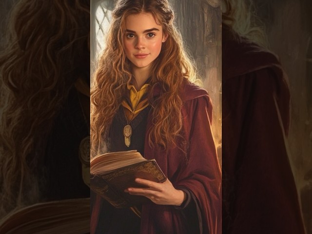 Hermione Granger: Books vs Movies #harrpotter #hogwarts #potterhead