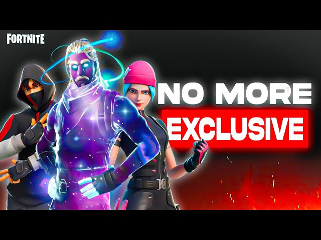 The Return Of Exclusive Fortnite Skins!