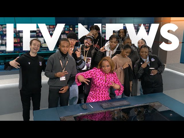 Palace for Life participants explore TV careers with hands-on experience at ITV News