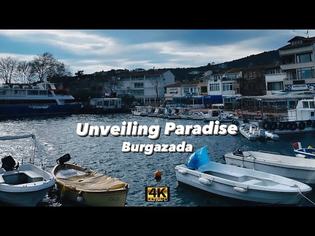 [4K] "Burgazada Bliss: Cats, Culture, and Sait Faik's Essence! 🏝️📚 #IslandDreams #SaitFaikVibes"