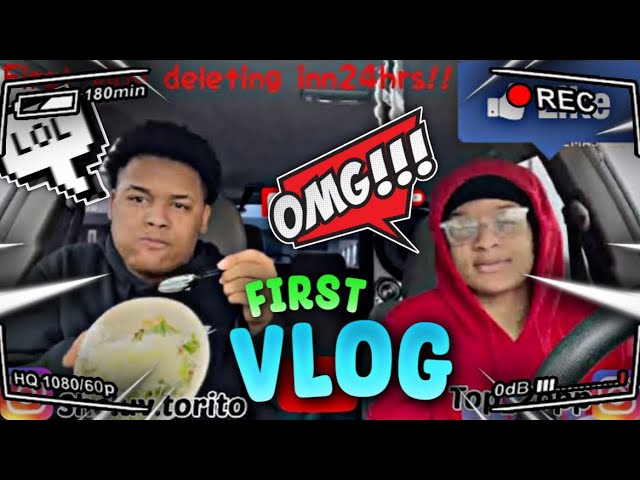 First vlog deleting in 24 hrs{hilarious must watch!!}