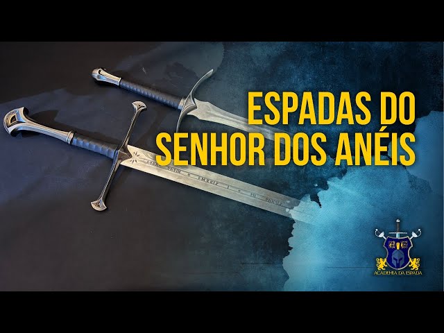 Espadas do Senhor dos Anéis. São realistas e funcionais? Análise e comparações