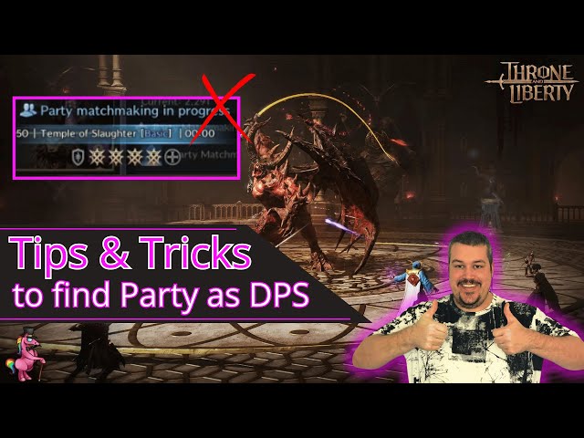 How to find a Party to run Endgame Dungeons daily | Throne and Liberty Global Release