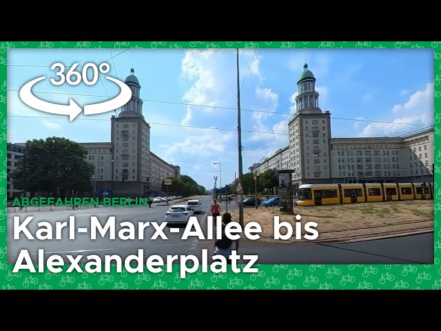 Karl-Marx-Allee bis Alexanderplatz Berlin mit dem Rad – 360° Berlin Cycling Diary