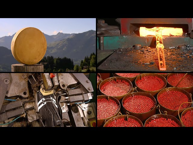 How It's Actually Made - Swiss Cheese, Hammers, Roller Skates, Colored Pencils