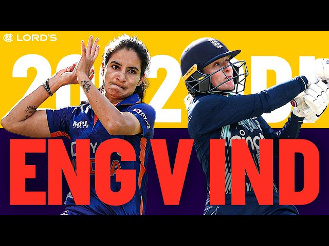 Controversial Finish In Thriller 👀 | Classic ODI | England v India 2022 IN FULL | Lord's