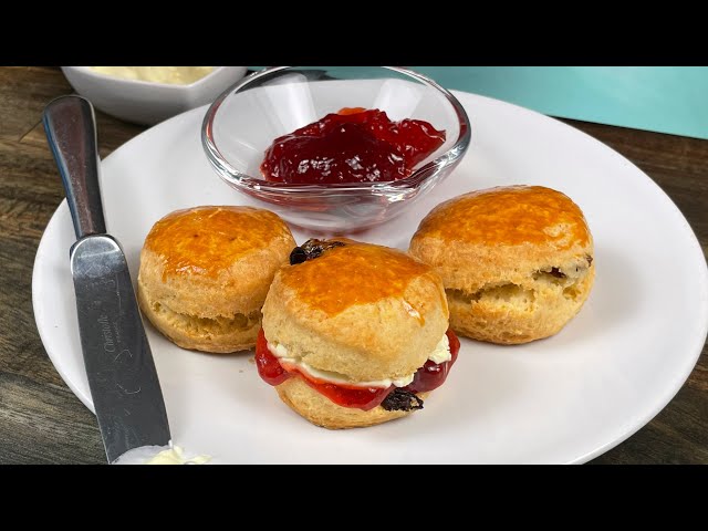 Easiest scones recipe | English raisin scone