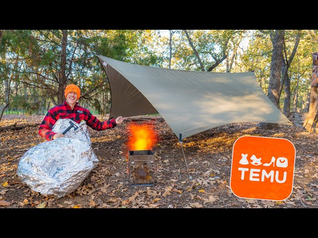 TEMU Camping Survival Challenge