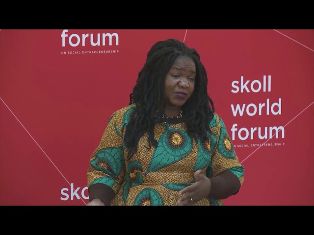 Angeline Murimirwa Discusses Epiphanies in Proximity at Skoll World Forum 2018