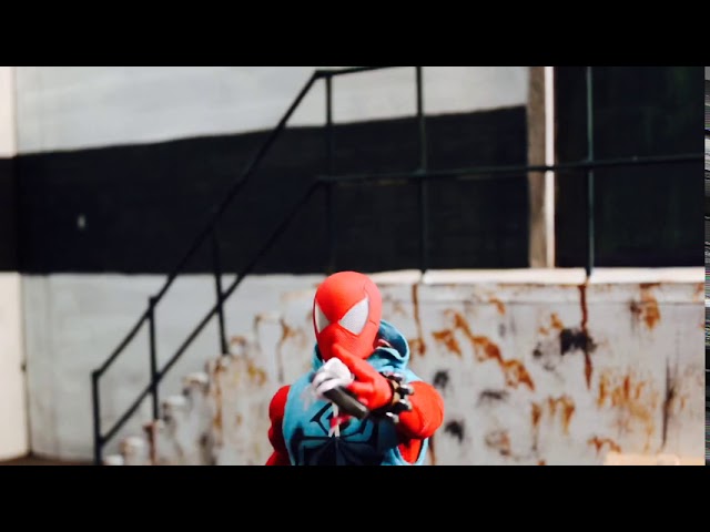 1/6 Hot Toys Scarlet Spiderman stop motion animation