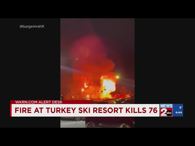 Fire at Turkey ski resort hotel kills 76