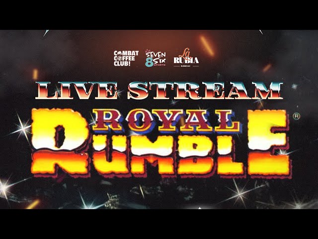 🔴 WWE Royal Rumble Live Stream | Combat Coffee Club | Watch Along February 1st 2025