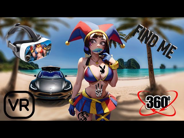 The Amazing Digital Circus  Finding Challenge 🎪 🔍 Pomni girl 🔍 But it's 360° VR Part 1541+