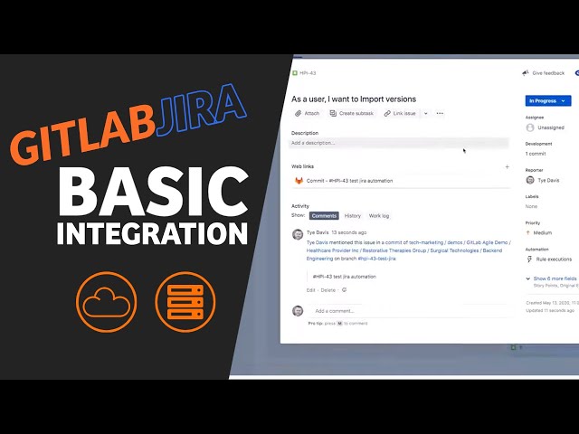 Agile Management - GitLab-Jira Basic Integration