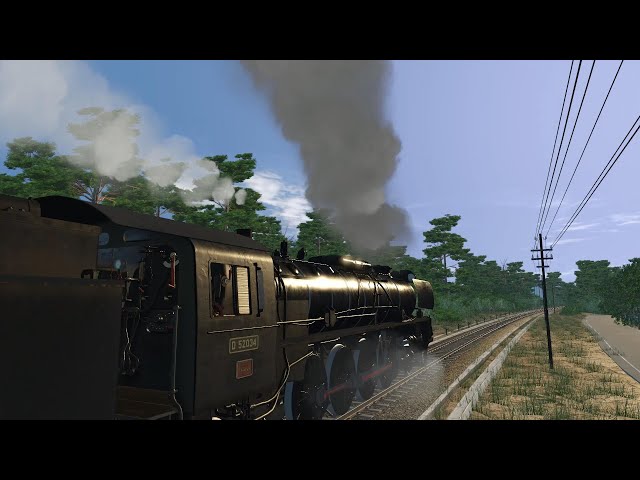 Trainz Simulator 22 | Pacific Type Locomotive D52 by PJKA