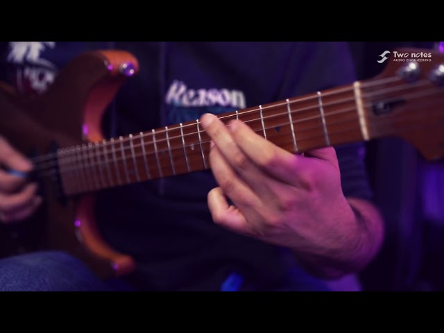 CRAZY FUSION LEGATO IMPROVISATION | Two Notes Revolt & Ibanez TQM1 Signature Guitars | TOM QUAYLE