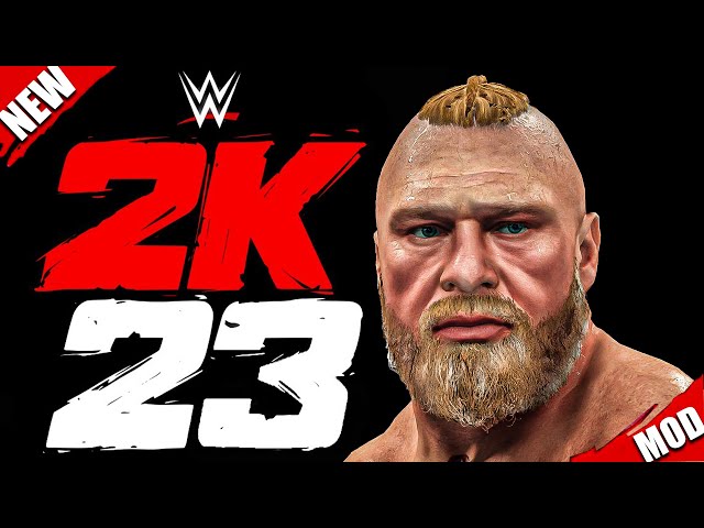 WWE 2K23 Brock Lesnar Updated Character Mod / New WWE2K23 Mods