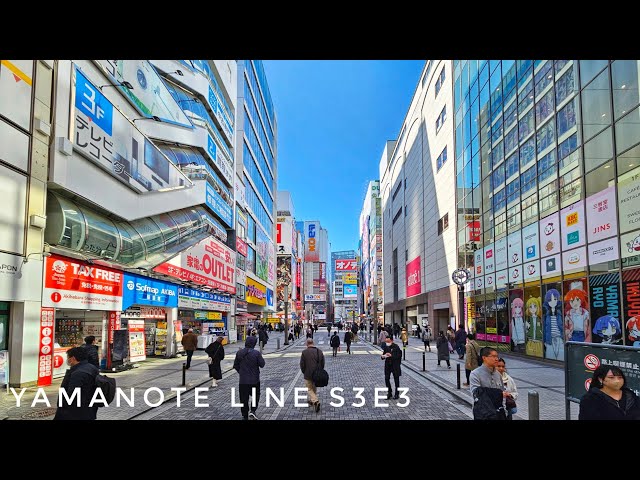 Tokyo Megawalk - Yamanote Line Loop 2024 Edition - S3E3 - Komagome to Akihabara