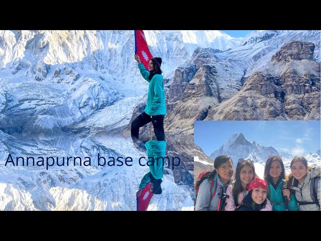 ANNAPURNA BASE CAMP VLOG!!