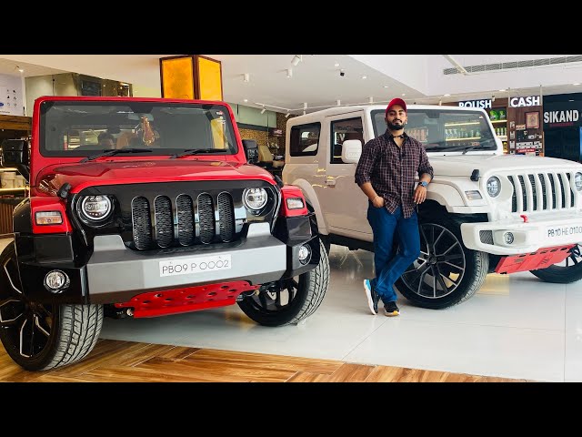 INDIA'S BEST MODIFIED NEW THARs ⚡ VANILLA THAR & CANDY THAR 😍 ""DETAILED REVIEW"" ~ Speedy Singh