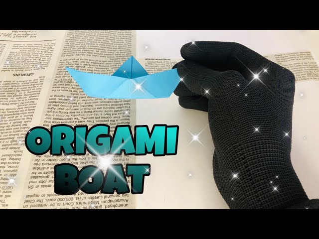 ORIGAMI  BOAT | How to Create Origami Boat? ⛵️