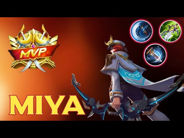 TOP GLOBAL MIYA NEW BUILD | Mobile Legends #mlbb