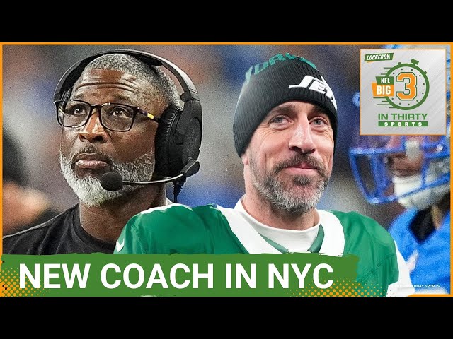 The New York Jets Hire Aaron Glenn as Head Coach | The Big 3 in 30 NFL