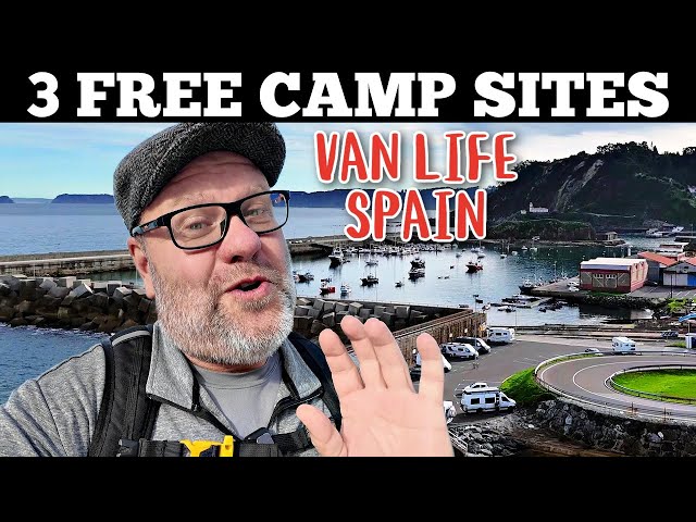 Spain Van Life: 3 INSANE Free Camps (You Won't Believe They Are Free!)