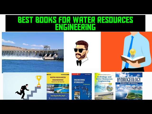 Top 5 best books for water resources engineering || best books for civil engineering.