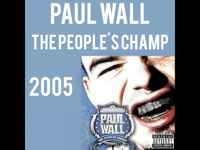 Paul Wall The People's Champ Album Review