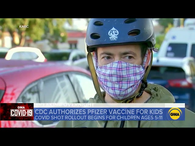 CDC director greenlights Pfizer vaccines for kids 5 11 l GMA