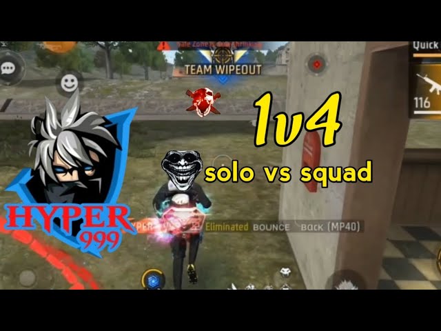 solo vs squad 30 kills 💀🔥 over power⚡ gameplay 💀🔥