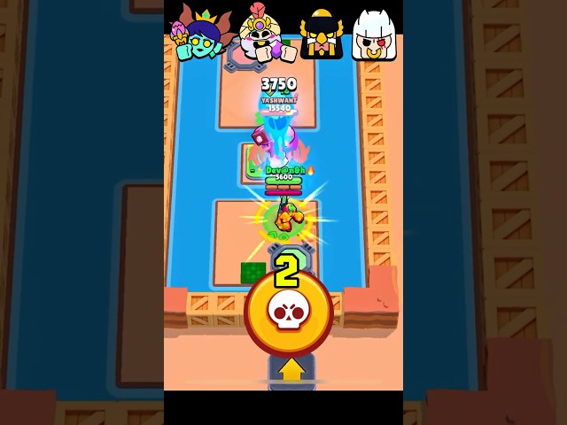 How many SUPERS to kill MASSIVE Frank!?😳 #brawlstars #viralshorts #shorts #brawl #bs