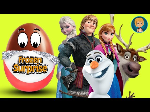 Surprise Eggs Frozen with Anna Elsa and Kristoff (Gertit ToysReview)