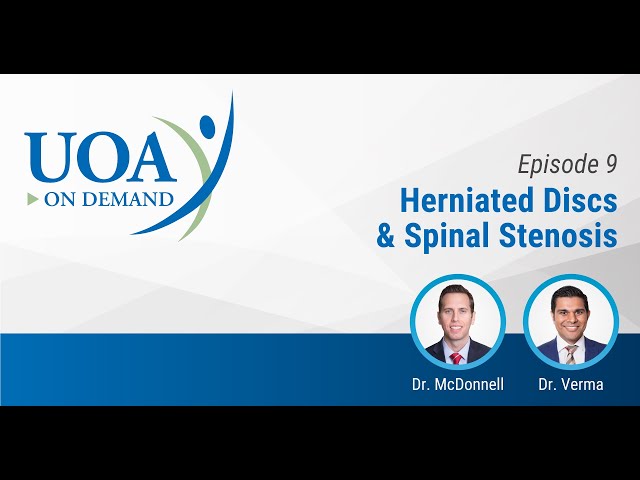 UOA On Demand: Herniated Discs & Spinal Stenosis