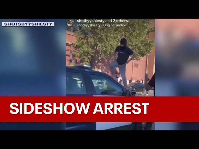 Chaotic San Jose sideshow leads to arrest | KTVU