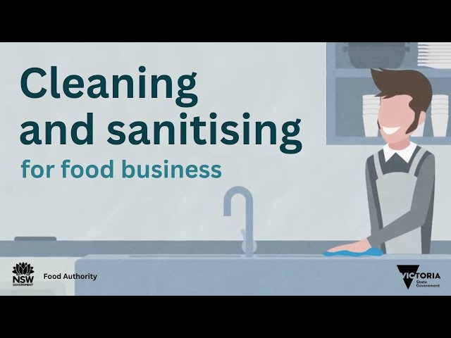 Cleaning and Sanitising for Food Businesses