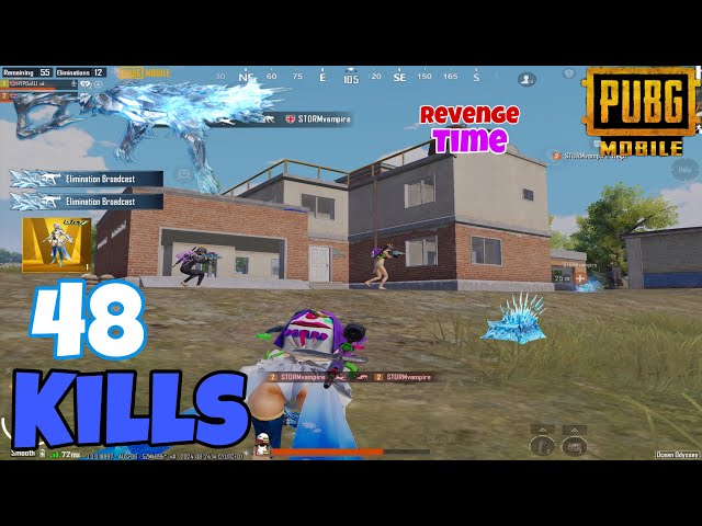 NEW GAME REVENGE TIME 48 KILLS PUBG MOBILE