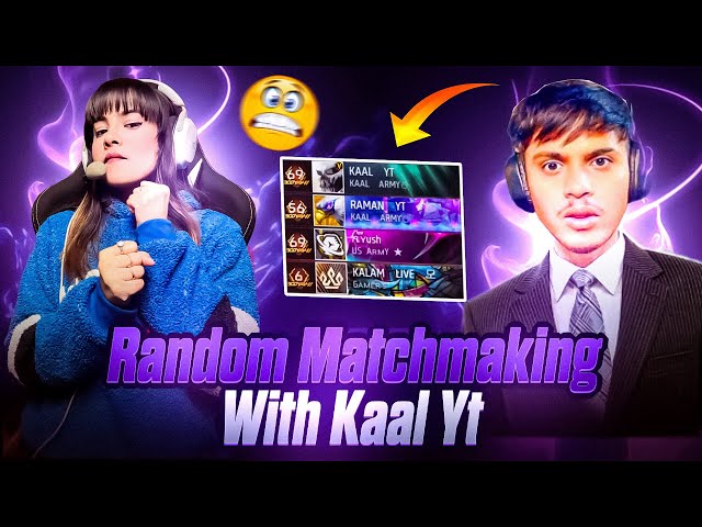 KAAL YT😨 EXPOSED💀|| RANDOM😎 MATCHMAKING 🤪|| NG VS V BADGE😡 || #freefire #nonstopgaming #kaalyt