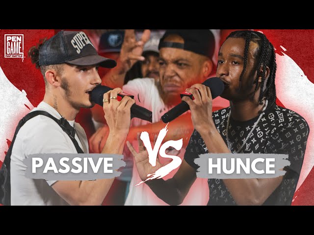 PASSIVE vs HUNCE | PenGame Rap Battle 2024