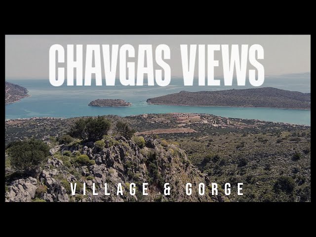 Chavgas village and gorge incedicle Views, Elouda, Crete