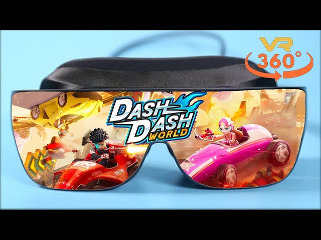 [VR 360°] Dash Dash World Gameplay in 360 degree