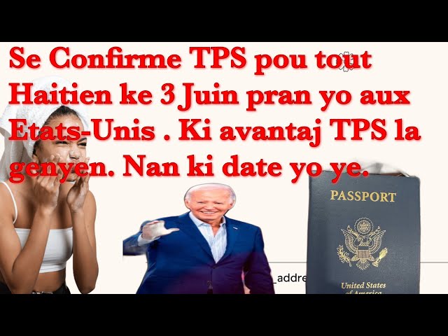 Verite ak manti sou Kileur ou dwe fil TPS . Nap live a 7 pm du soir. Nan ki dat yo ye