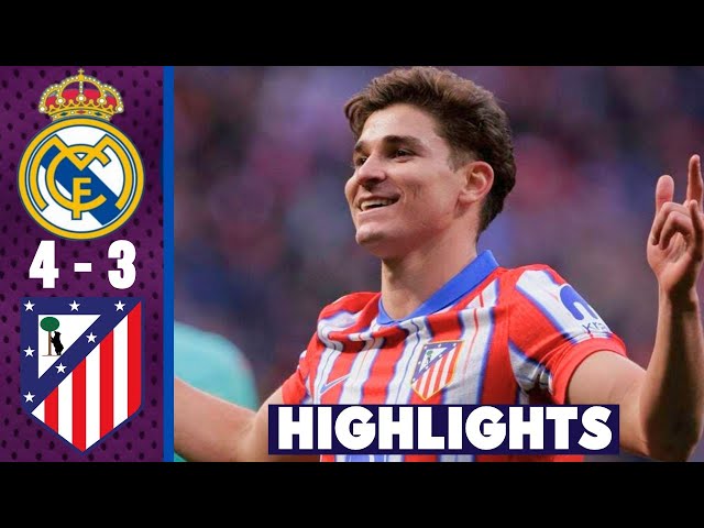 Madrid 4-3 Atletico - Laliga 2025 | All Goals & Highlights | 2025